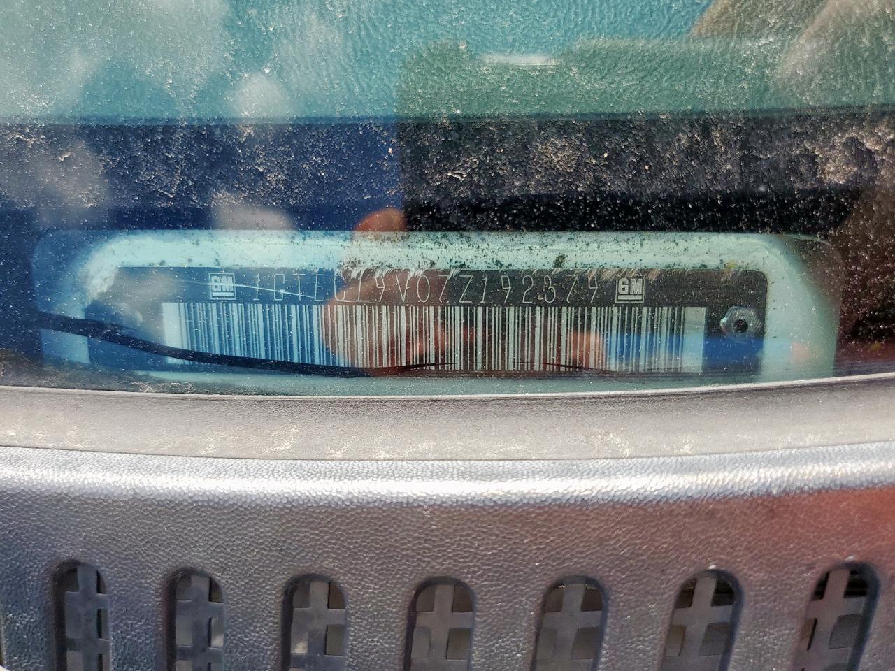 2007 GMC New Sierra C1500 Classic VIN: 1GTEC19V07Z192379 Lot: 82119115