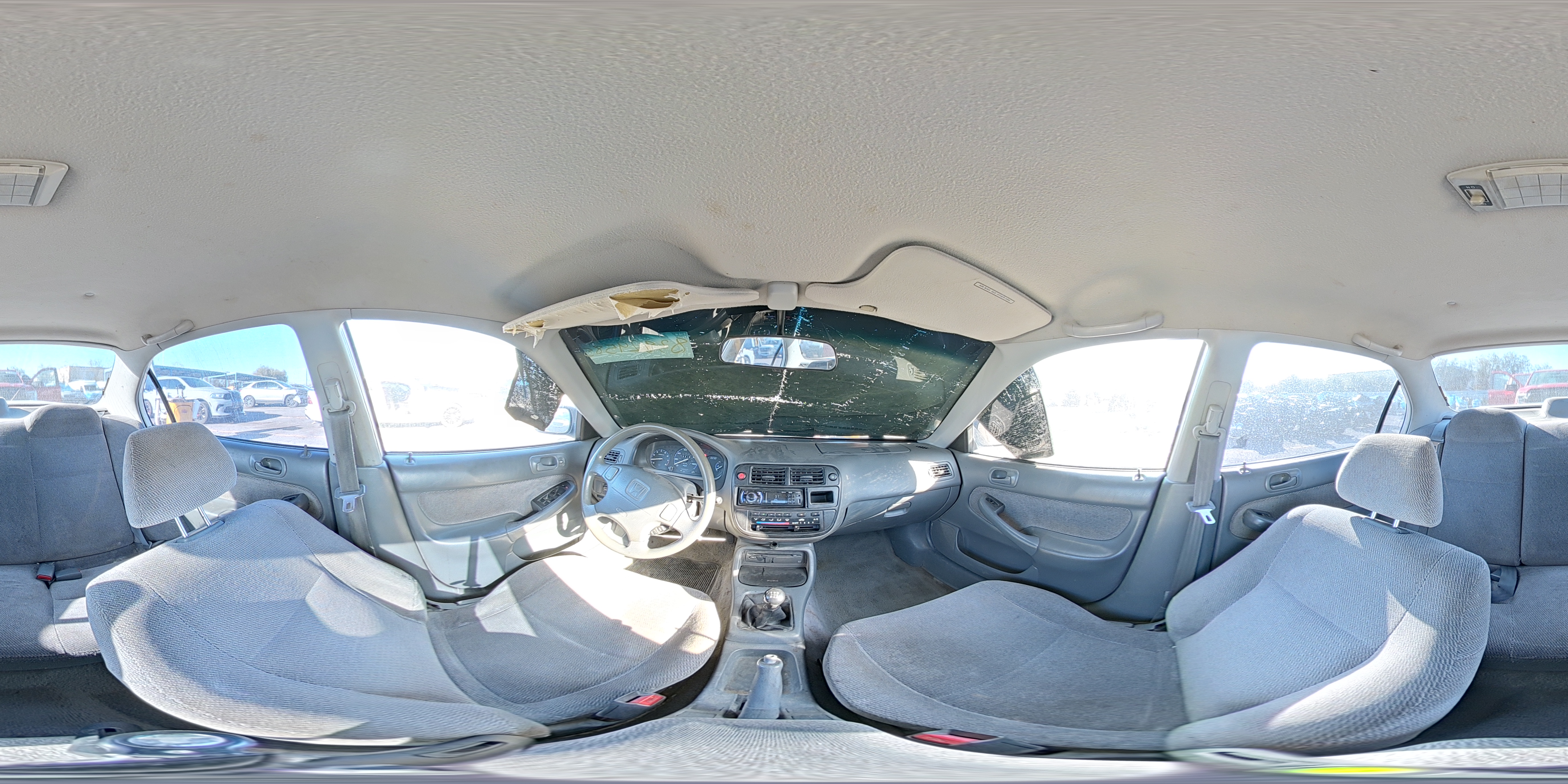 1997 Honda Civic Lx VIN: JHMEJ6574VS012660 Lot: 83829585