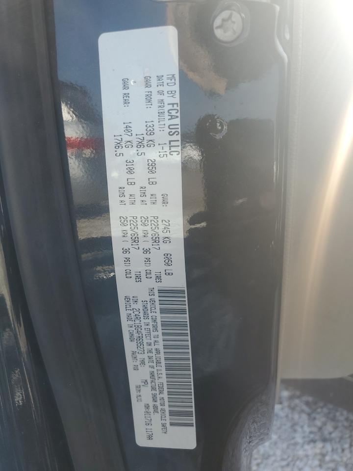 2015 Chrysler Town & Country Touring VIN: 2C4RC1BG4FR695273 Lot: 81290115