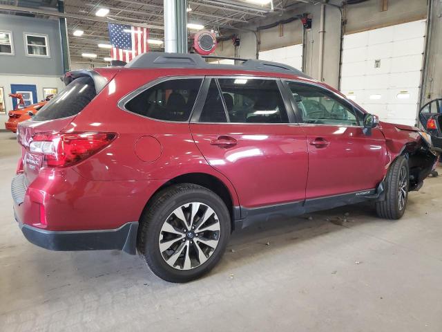  SUBARU OUTBACK 2016 Красный