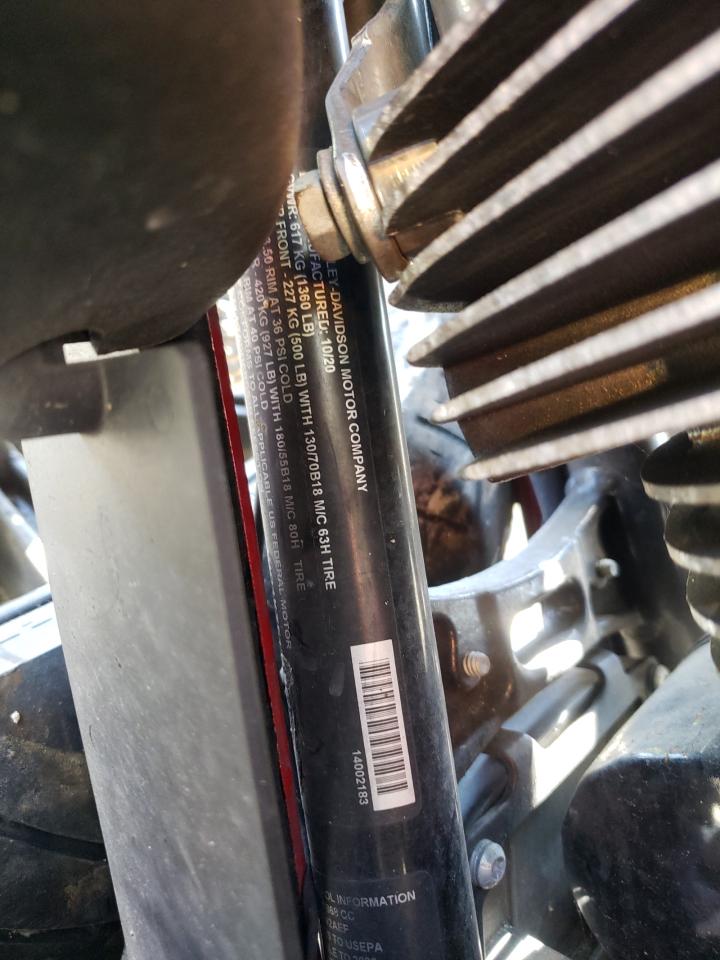 2020 Harley-Davidson Fltrk VIN: 1HD1KZF17LB672339 Lot: 81449205