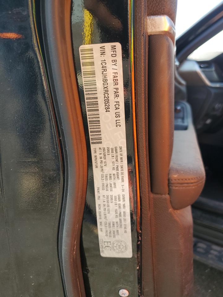 2024 Jeep Grand Cherokee Limited VIN: 1C4RJHBGXRC205284 Lot: 71977705