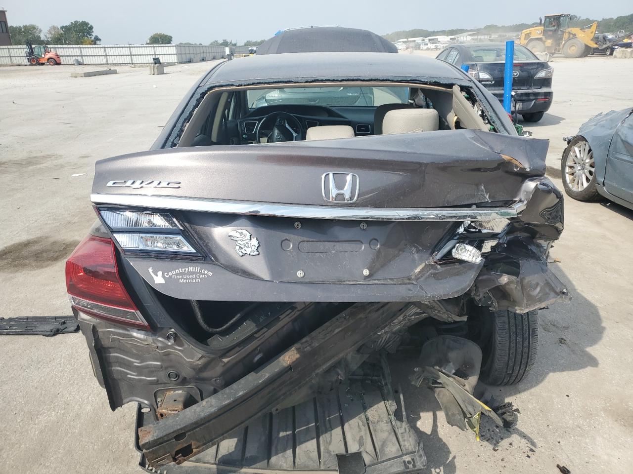 2013 Honda Civic Lx VIN: 19XFB2F52DE037955 Lot: 80622655