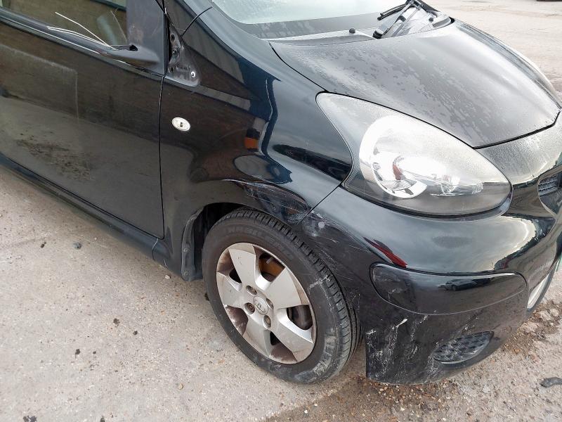 2010 TOYOTA AYGO BLACK VVT-I 