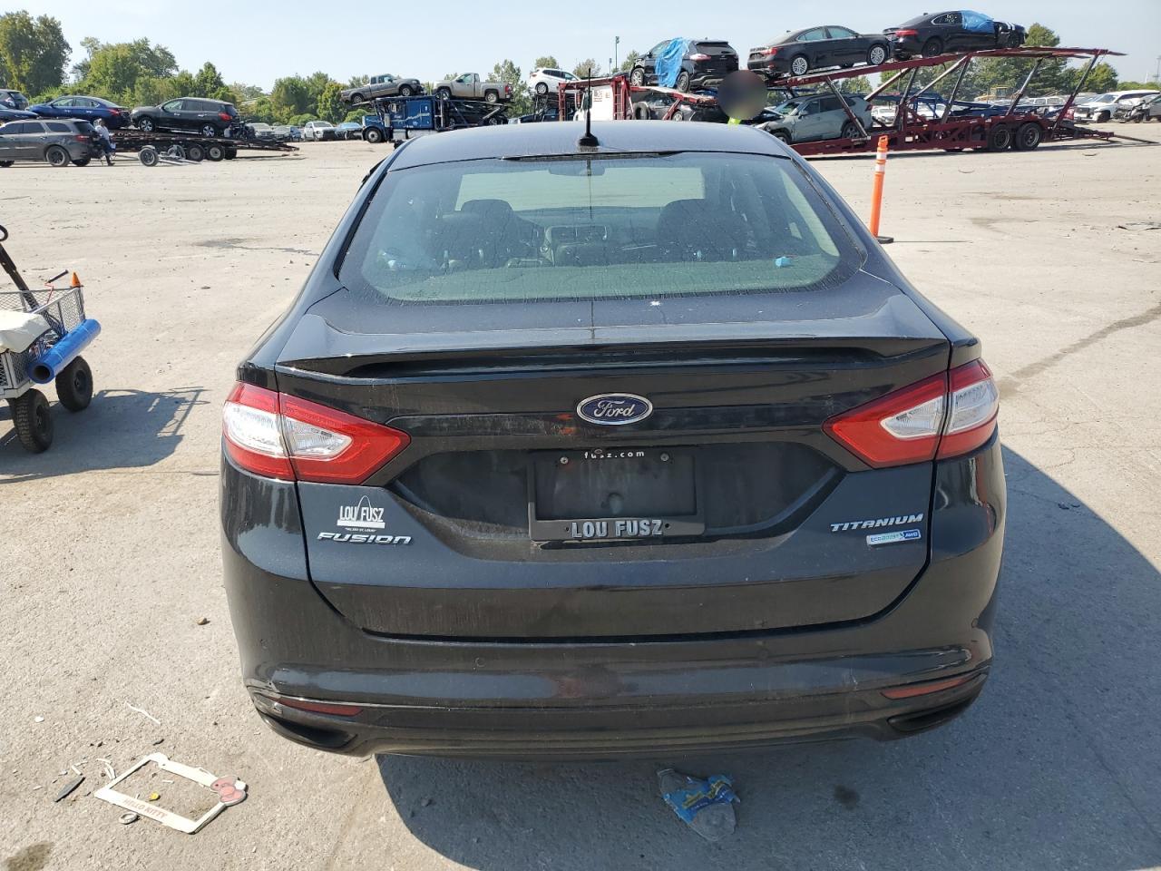 2013 Ford Fusion Titanium VIN: 3FA6P0D90DR169560 Lot: 71163575