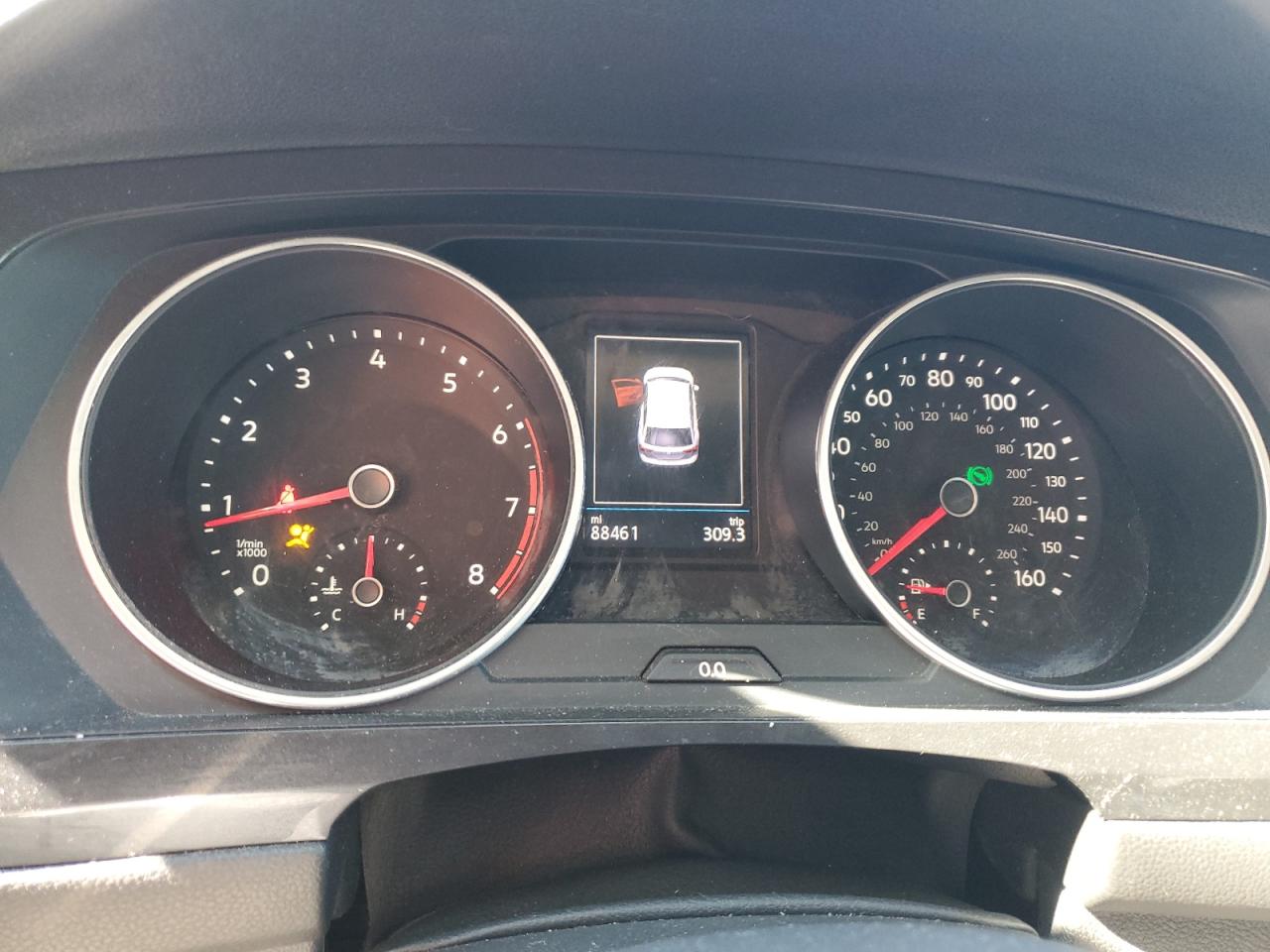 2019 Volkswagen Tiguan Se VIN: 3VV2B7AXXKM086524 Lot: 80994815