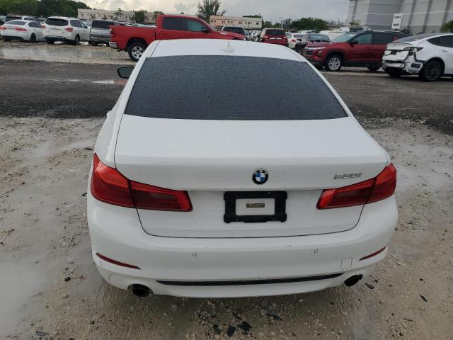  BMW 5 SERIES 2017 Белы