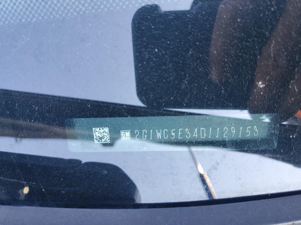 2013 Chevrolet Impala Ltz VIN: 2G1WC5E34D1129153 Lot: 70869965