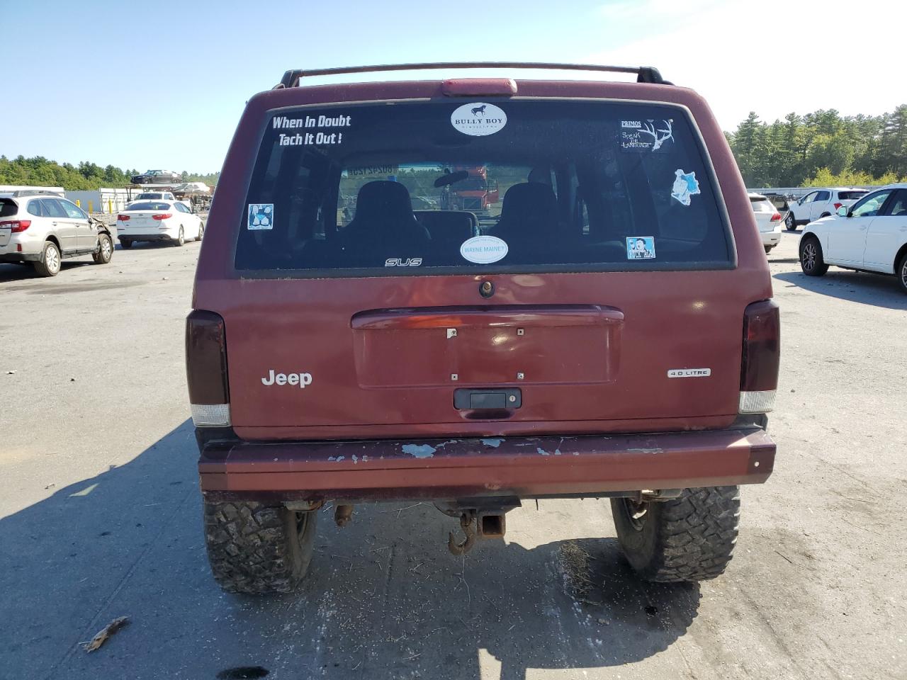 2001 Jeep Cherokee Sport VIN: 1J4FF48S61L548021 Lot: 80242125