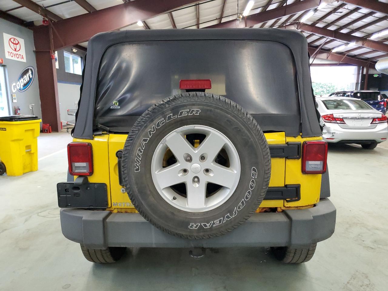 2008 Jeep Wrangler X VIN: 1J4FA24158L635595 Lot: 84168255