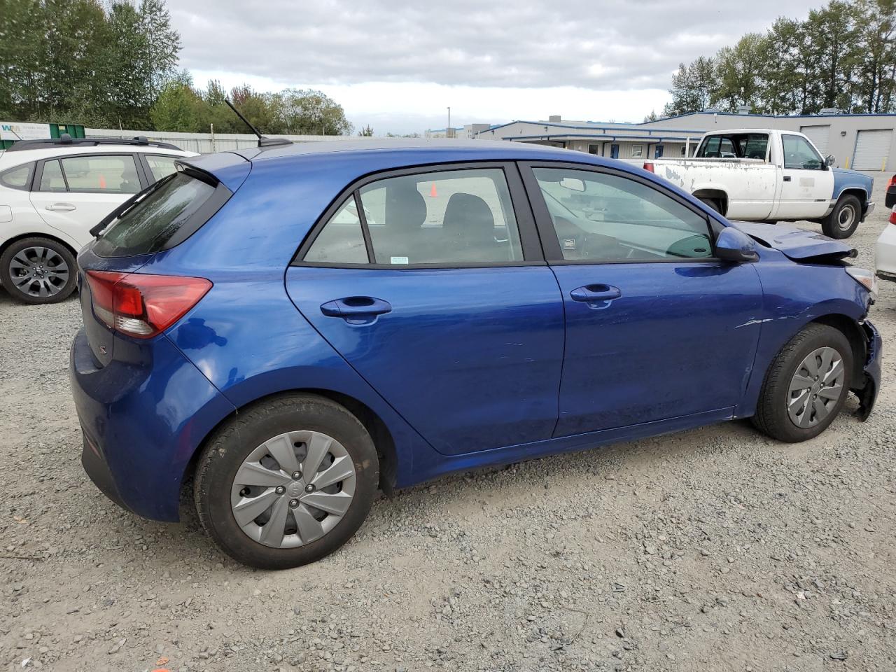 2020 Kia Rio Lx blue null gas 3KPA25AD7LE329349 photo #4