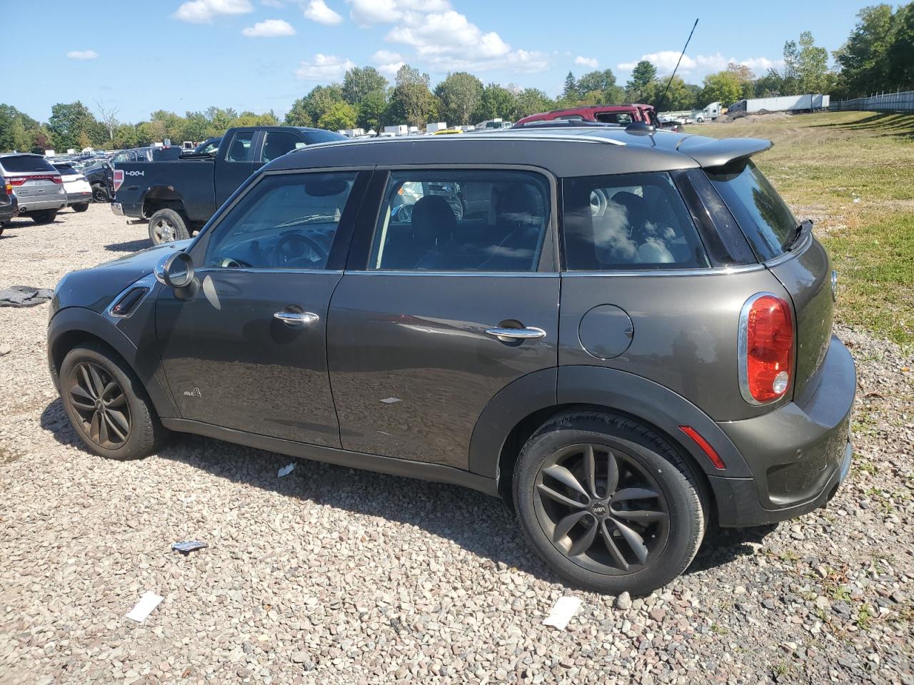 2012 Mini Cooper S Countryman grey null gas WMWZC5C56CWM13767 photo #3