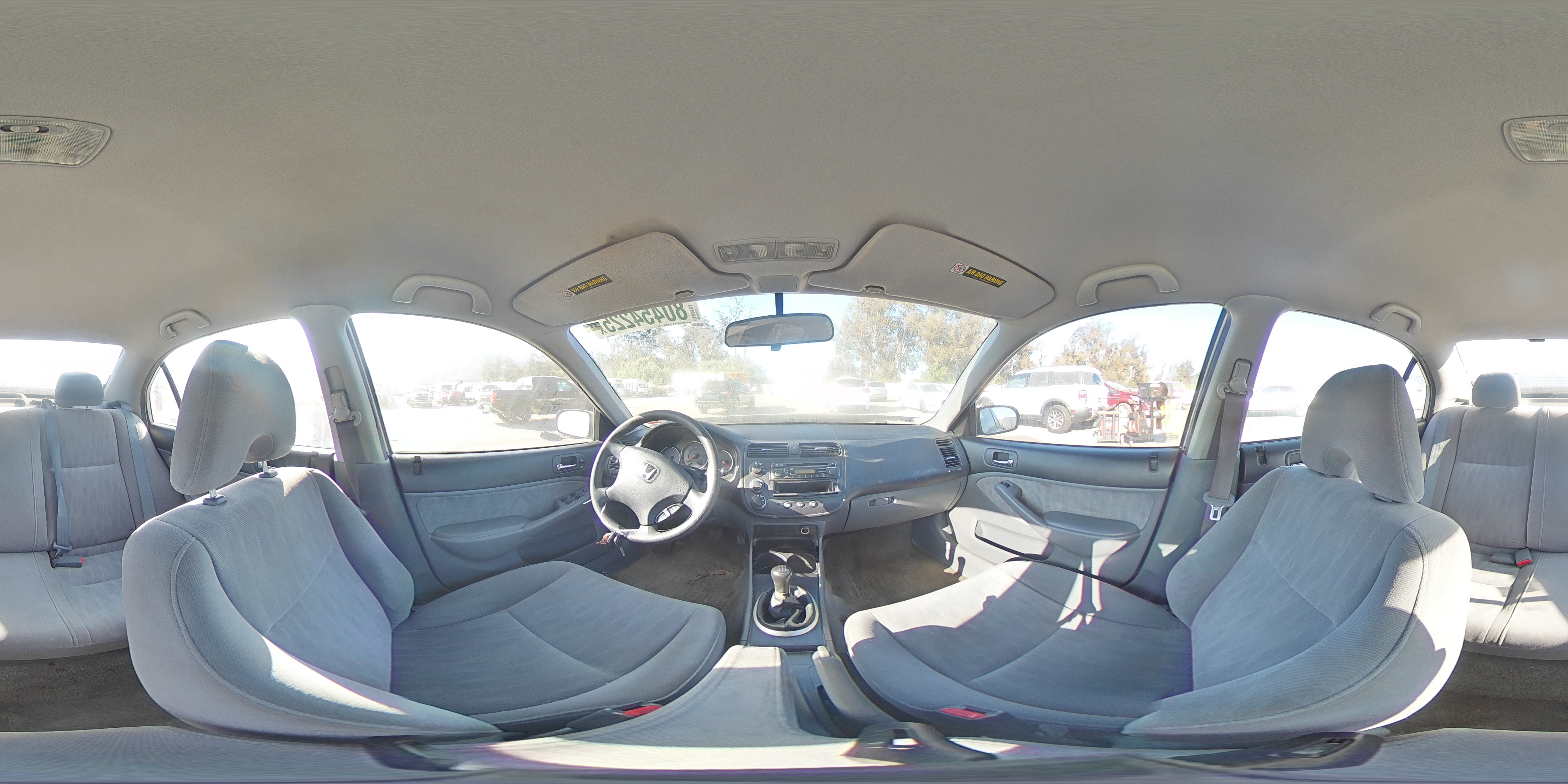 2003 Honda Civic Lx VIN: 2HGES155X3H582670 Lot: 80454225