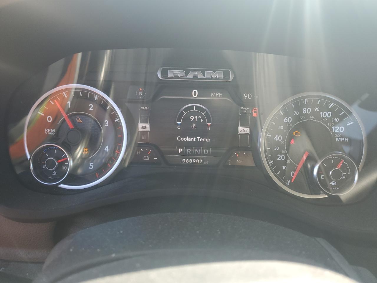 2019 Ram 2500 Big Horn VIN: 3C6UR5ML7KG634355 Lot: 81962555