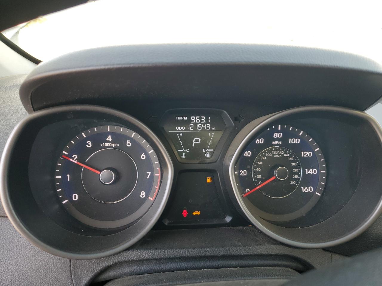 2013 Hyundai Elantra Gls VIN: 5NPDH4AEXDH253993 Lot: 80917535