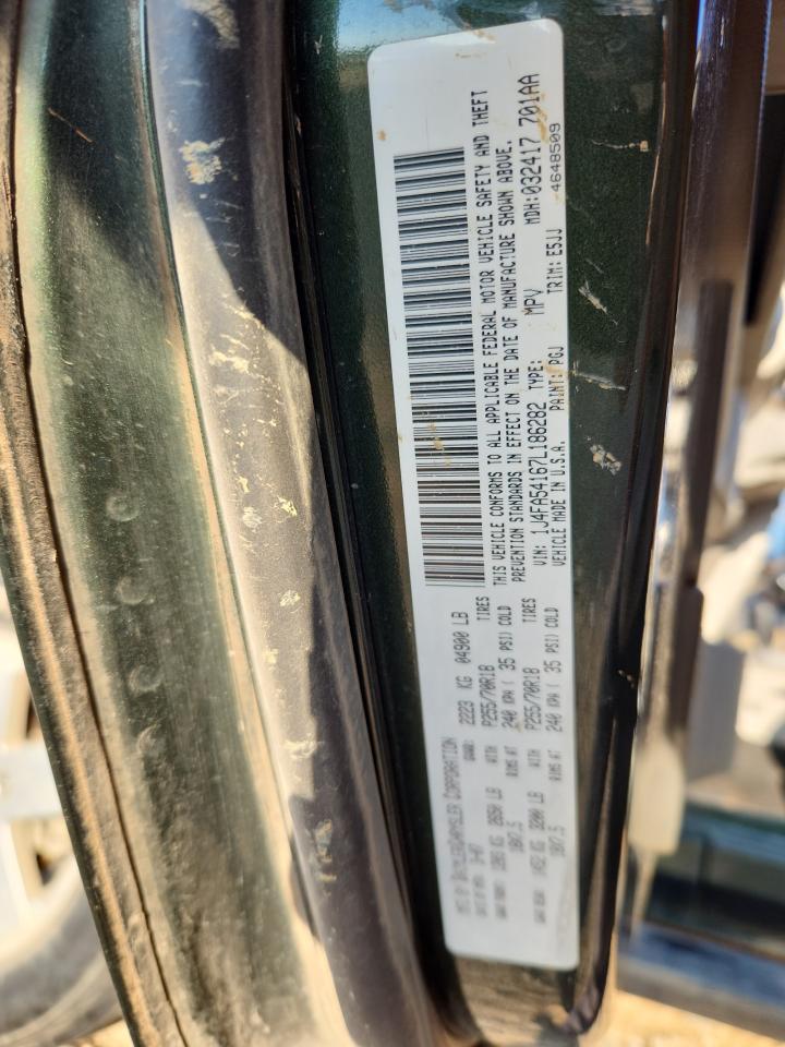 2007 Jeep Wrangler Sahara VIN: 1J4FA54167L186282 Lot: 81098995