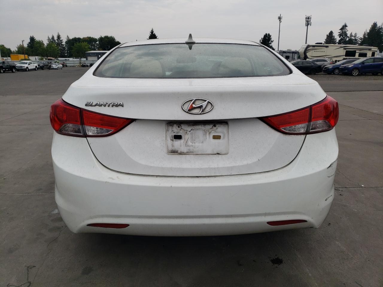 2013 Hyundai Elantra Gls VIN: 5NPDH4AE1DH306581 Lot: 71294715