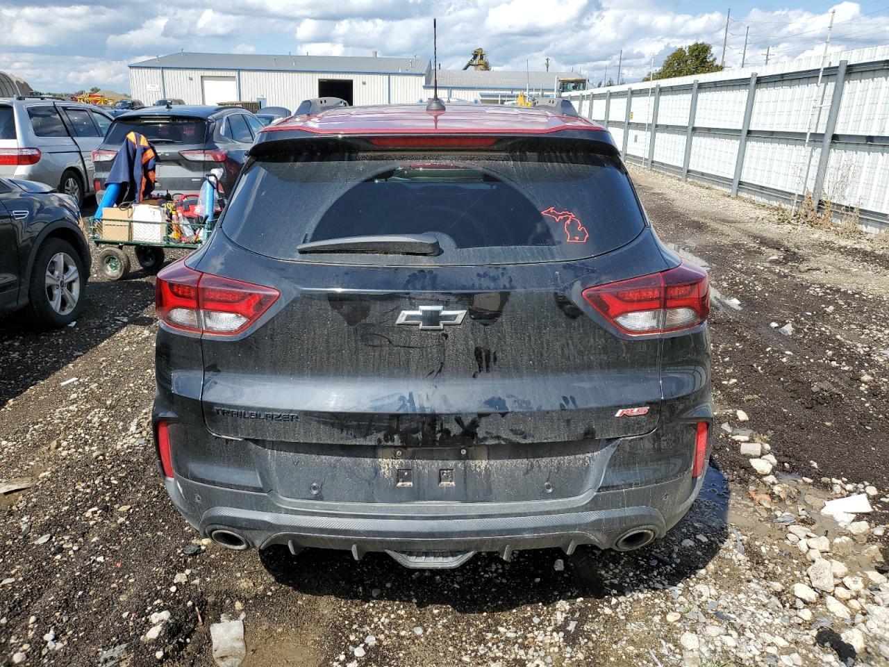 2021 Chevrolet Trailblazer Rs VIN: KL79MTSL4MB129256 Lot: 71100215
