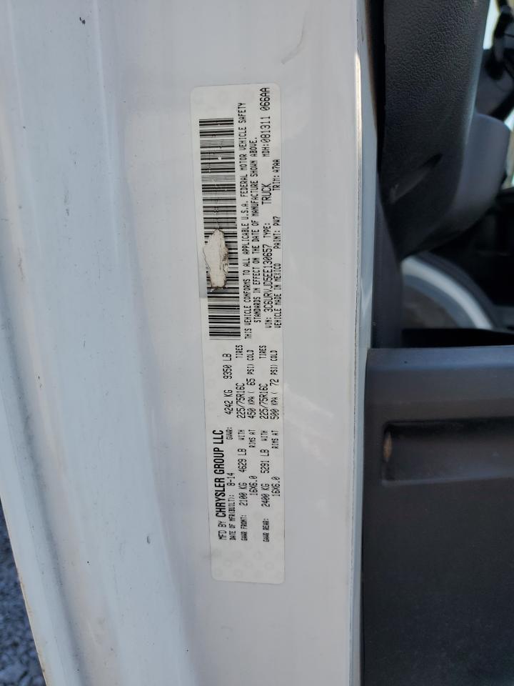 2015 Ram Promaster 2500 2500 High VIN: 3C6TRVDG1FE501719 Lot: 80589505