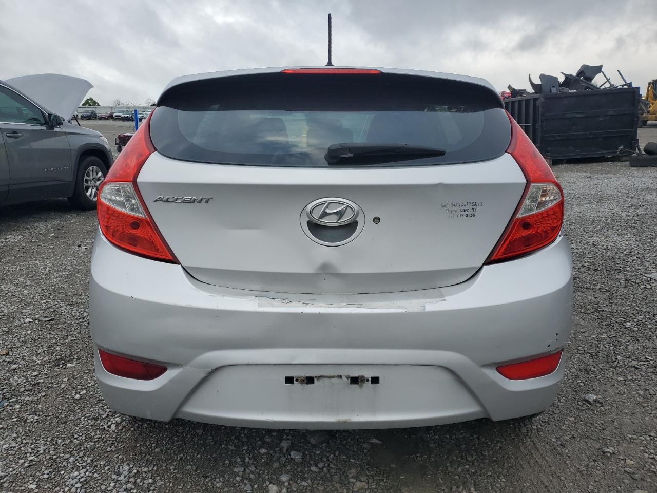 2014 Hyundai Accent Gls VIN: KMHCU5AE0EU197465 Lot: 83951865