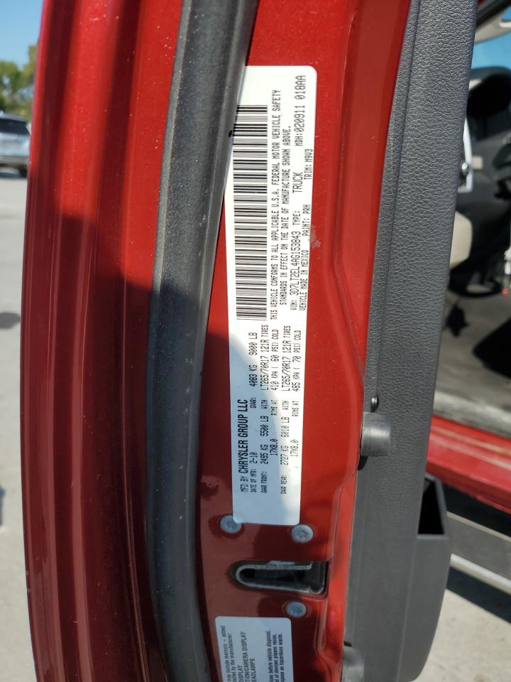 2010 Dodge Ram 2500 VIN: 3D7LT2EL4AG153843 Lot: 80269915