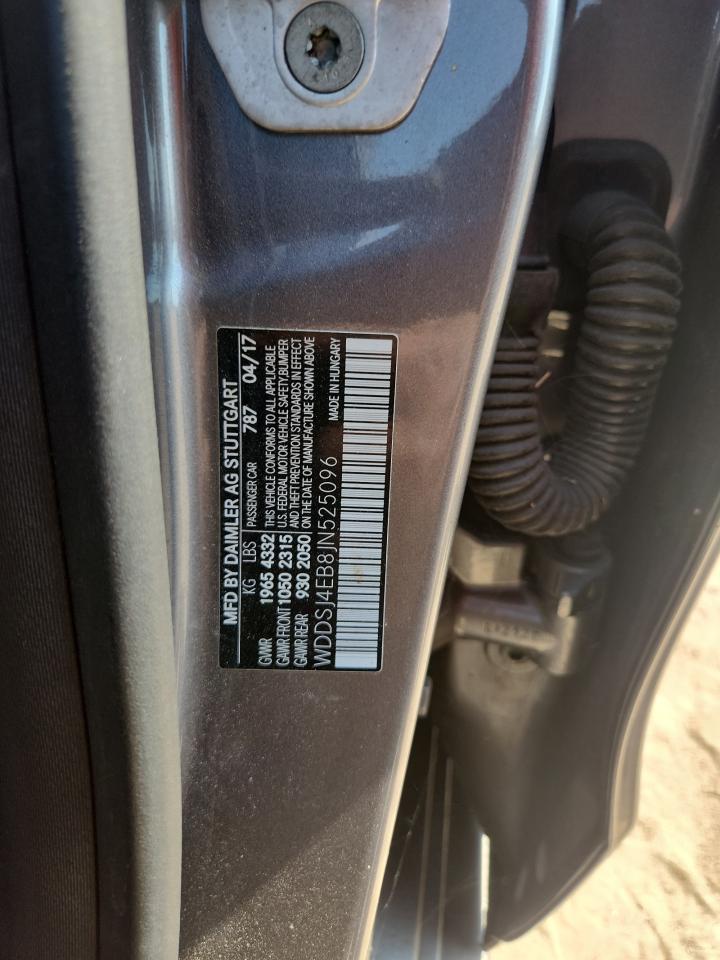 2018 Mercedes-Benz Cla 250 VIN: WDDSJ4EB8JN525096 Lot: 81121785