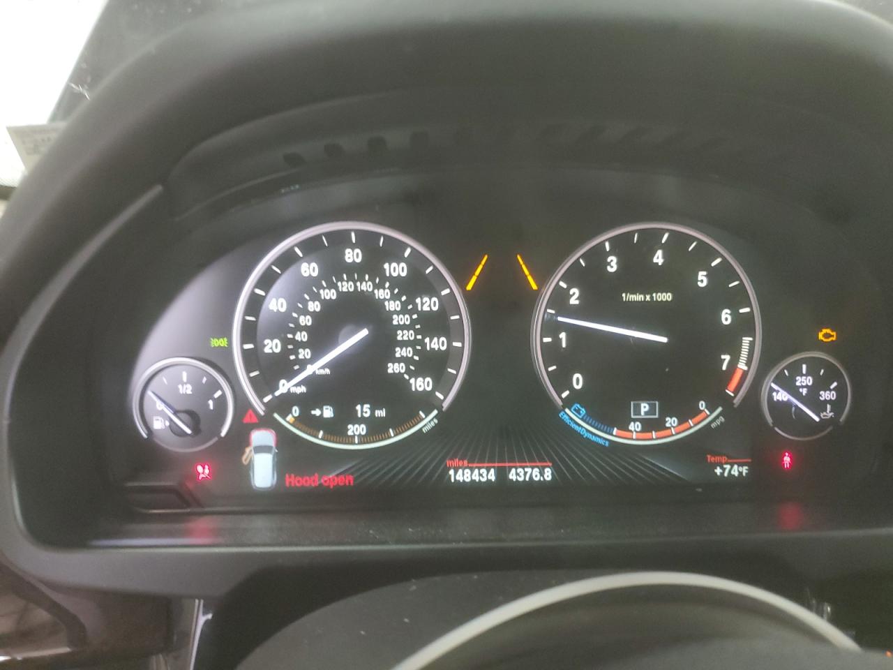 2015 BMW X5 xDrive50I VIN: 5UXKR6C54F0J74508 Lot: 81889625