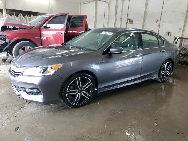 HONDA ACCORD 2017 Серый