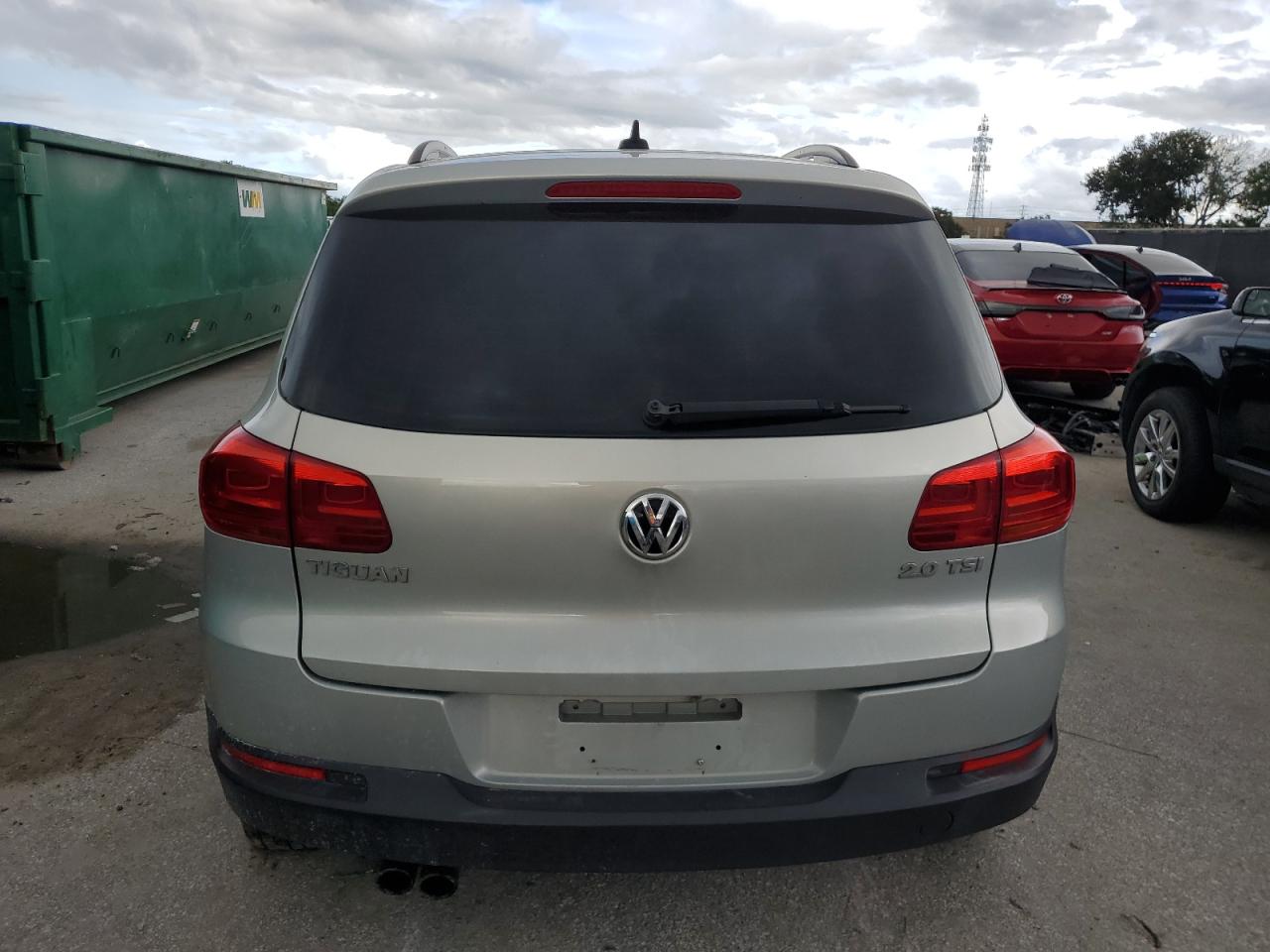 2015 Volkswagen Tiguan S VIN: WVGAV7AX1FW509395 Lot: 80302055