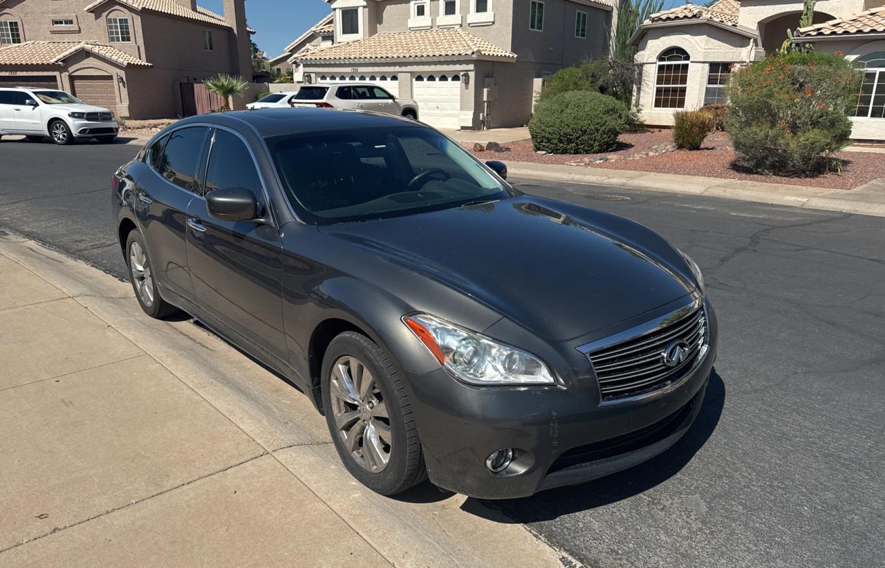 INFINITI M37 2012. Lot# 80133925. VIN JN1BY1ARXCM396801. Photo 1