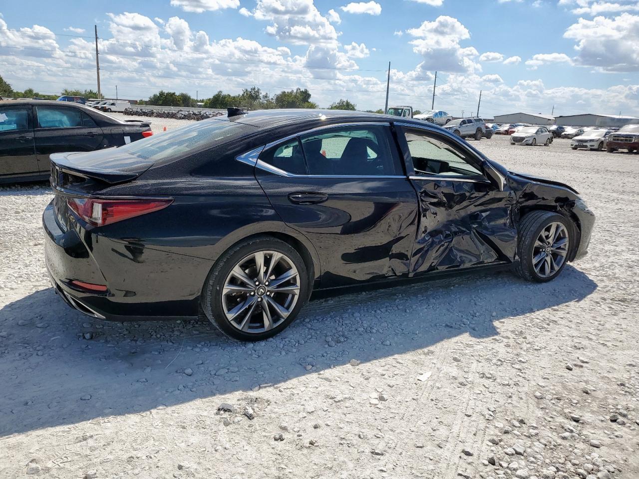 2020 Lexus Es 350 F Sport black null gasoline 58AGZ1B15LU059045 photo #4