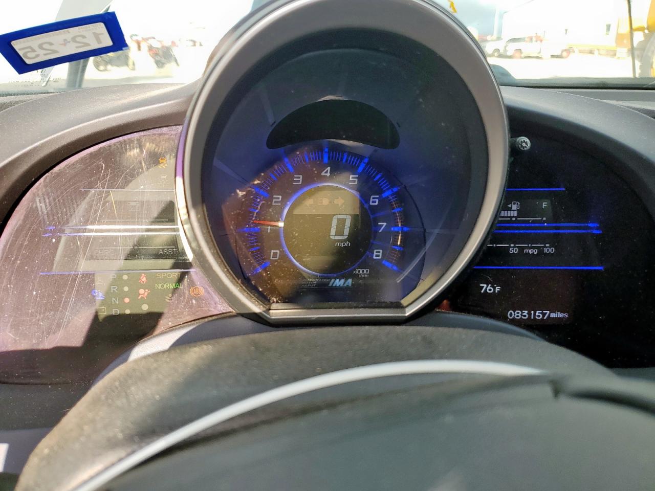 2011 Honda Cr-Z Ex VIN: JHMZF1D66BS002416 Lot: 80748905