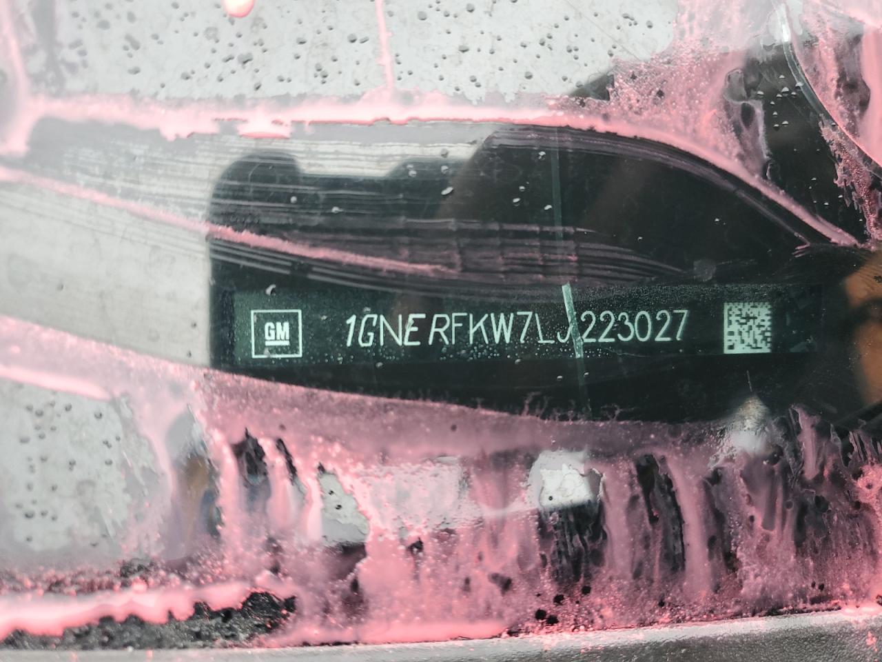 2020 Chevrolet Traverse Ls VIN: 1GNERFKW7LJ223027 Lot: 80053695