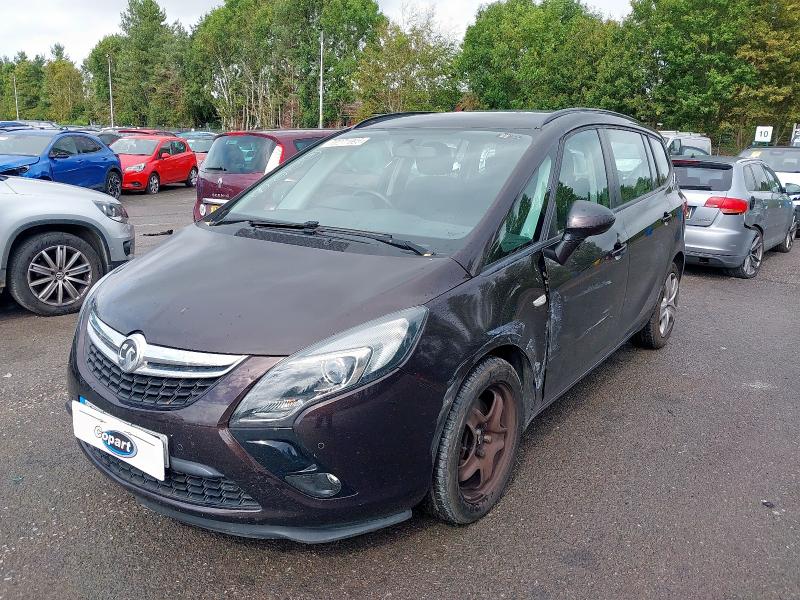 2014 VAUXHALL ZAFIRA TOURER EXCLUSIV T  for sale at Copart GLOUCESTER