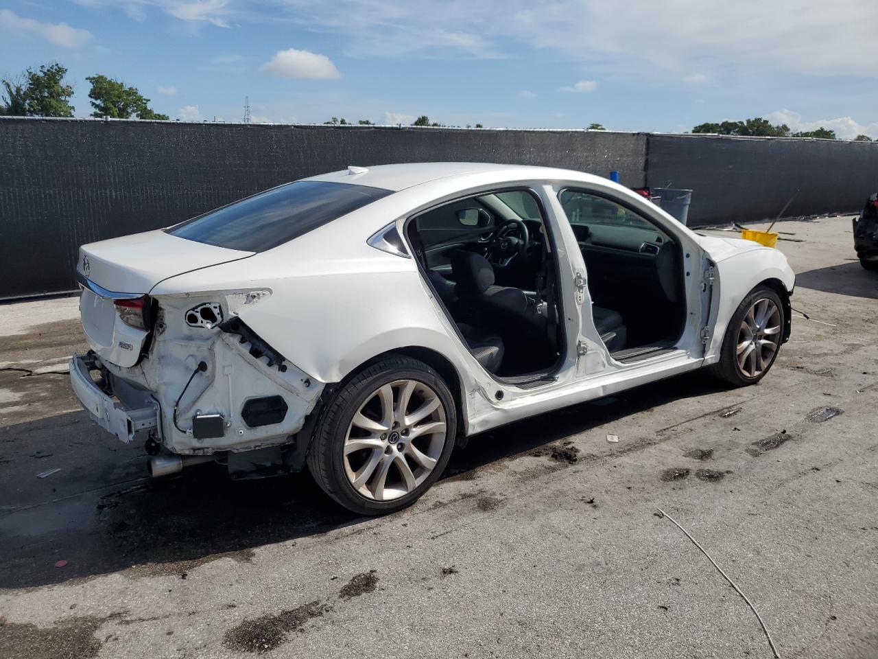 2016 Mazda 6 Touring white null gas JM1GJ1V54G1452804 photo #4