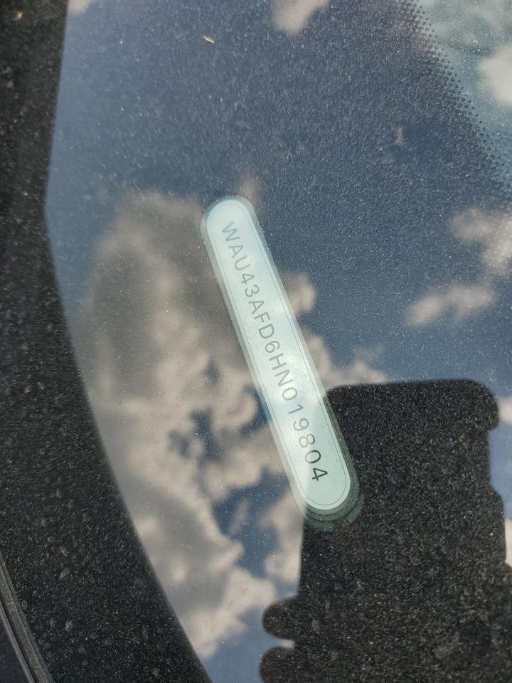 2017 Audi A8 L Quattro VIN: WAU43AFD6HN019804 Lot: 70745785