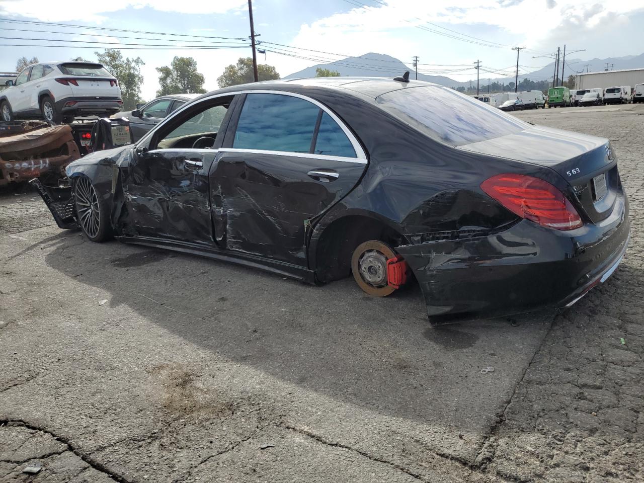 2014 Mercedes-Benz S 63 Amg WDDUG7JB7EA061228 photo #3