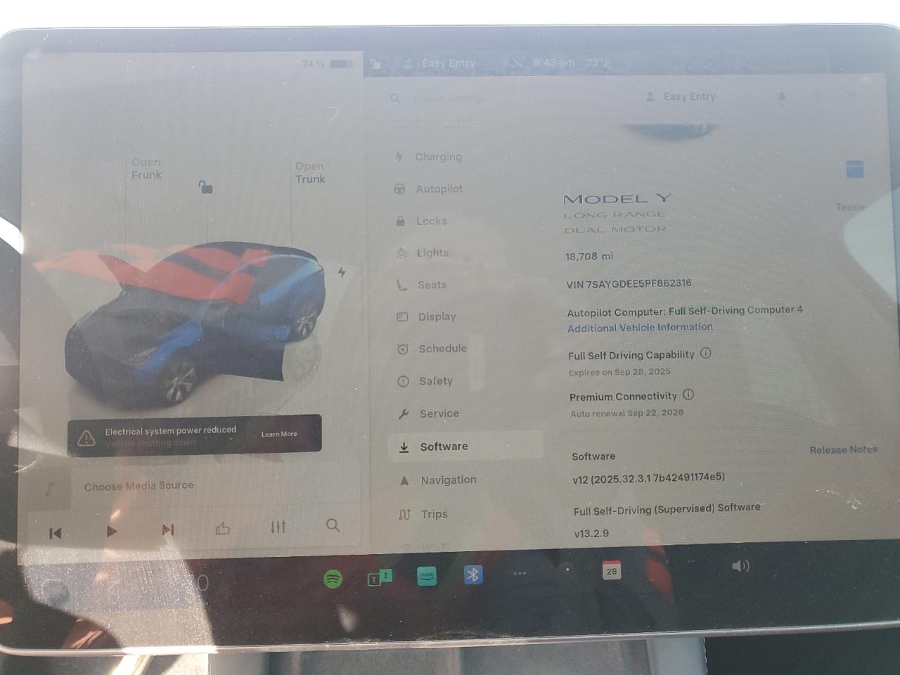 2023 Tesla Model Y VIN: 7SAYGDEE5PF862316 Lot: 81686415