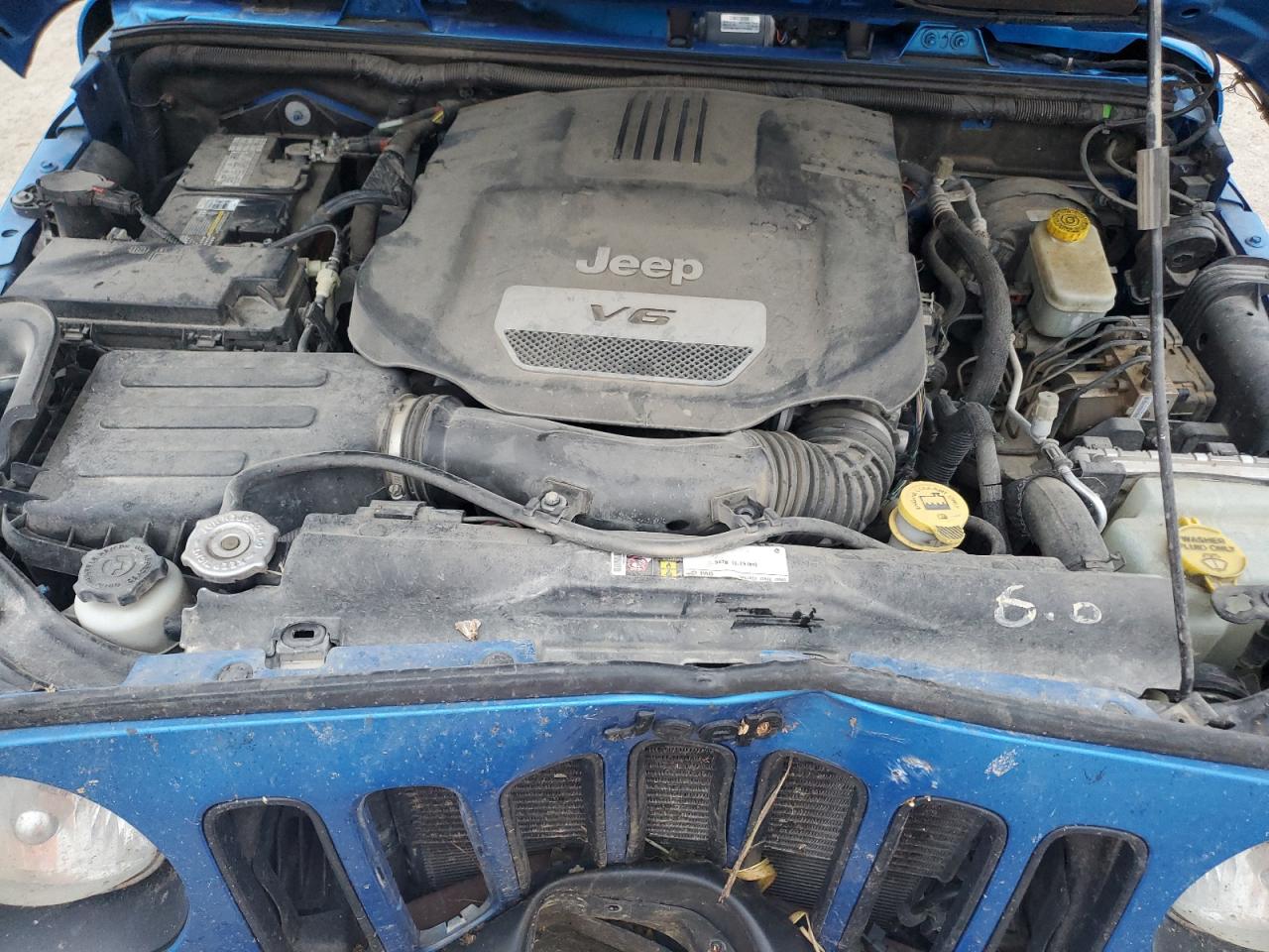 2016 Jeep Wrangler Unlimited Sahara VIN: 1C4BJWEGXGL164315 Lot: 81124255