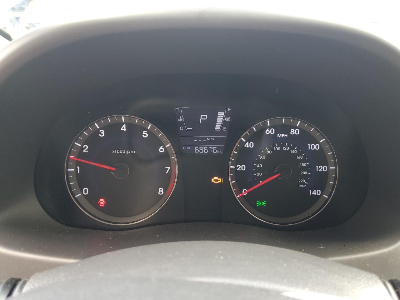 2013 Hyundai Accent Gls VIN: KMHCT4AE4DU499160 Lot: 81841675