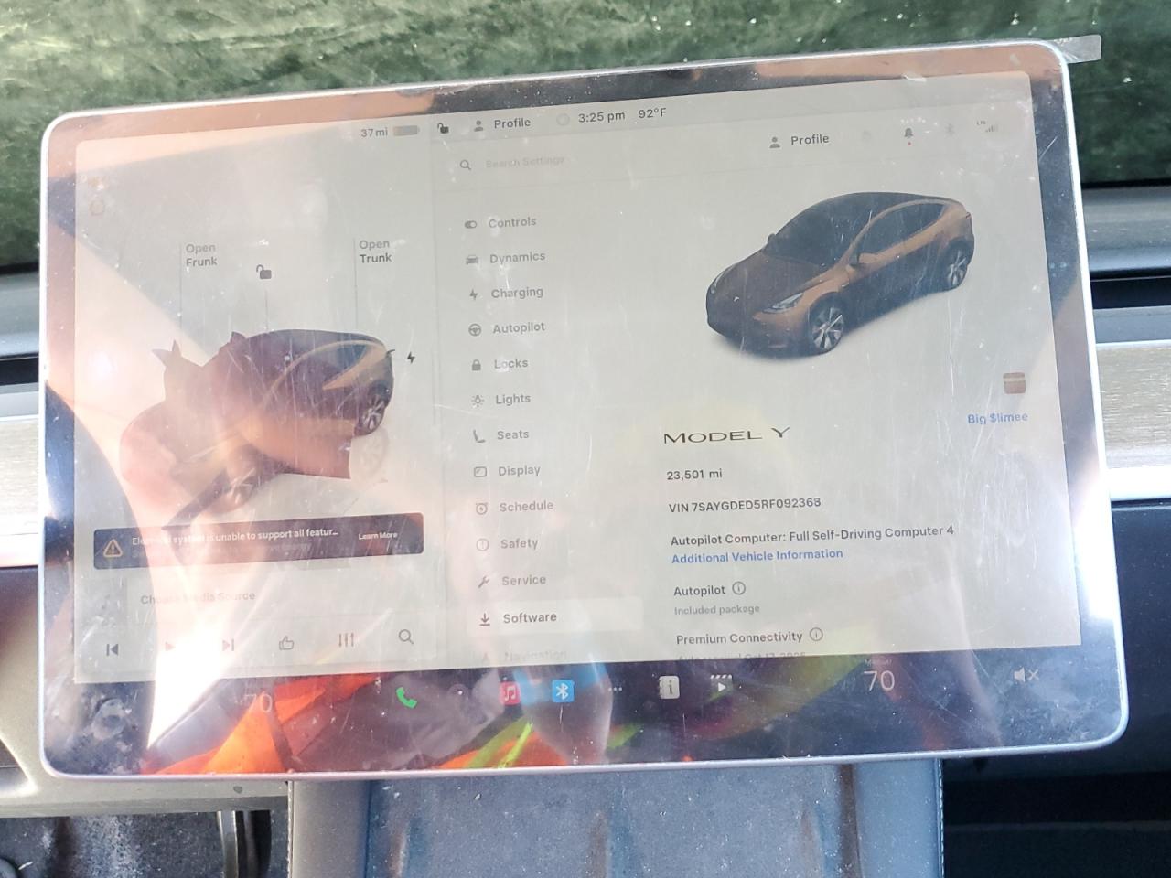 2024 Tesla Model Y VIN: 7SAYGDED5RF092368 Lot: 81470175