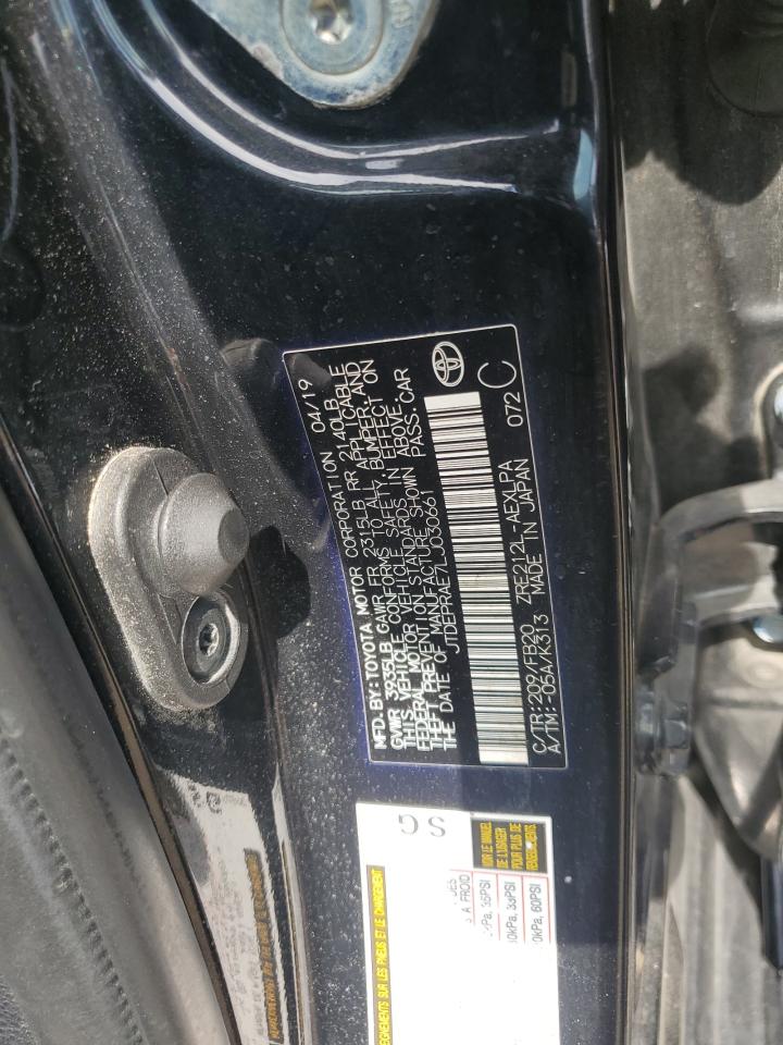 2020 Toyota Corolla Le VIN: JTDEPRAE7LJ030661 Lot: 84623075