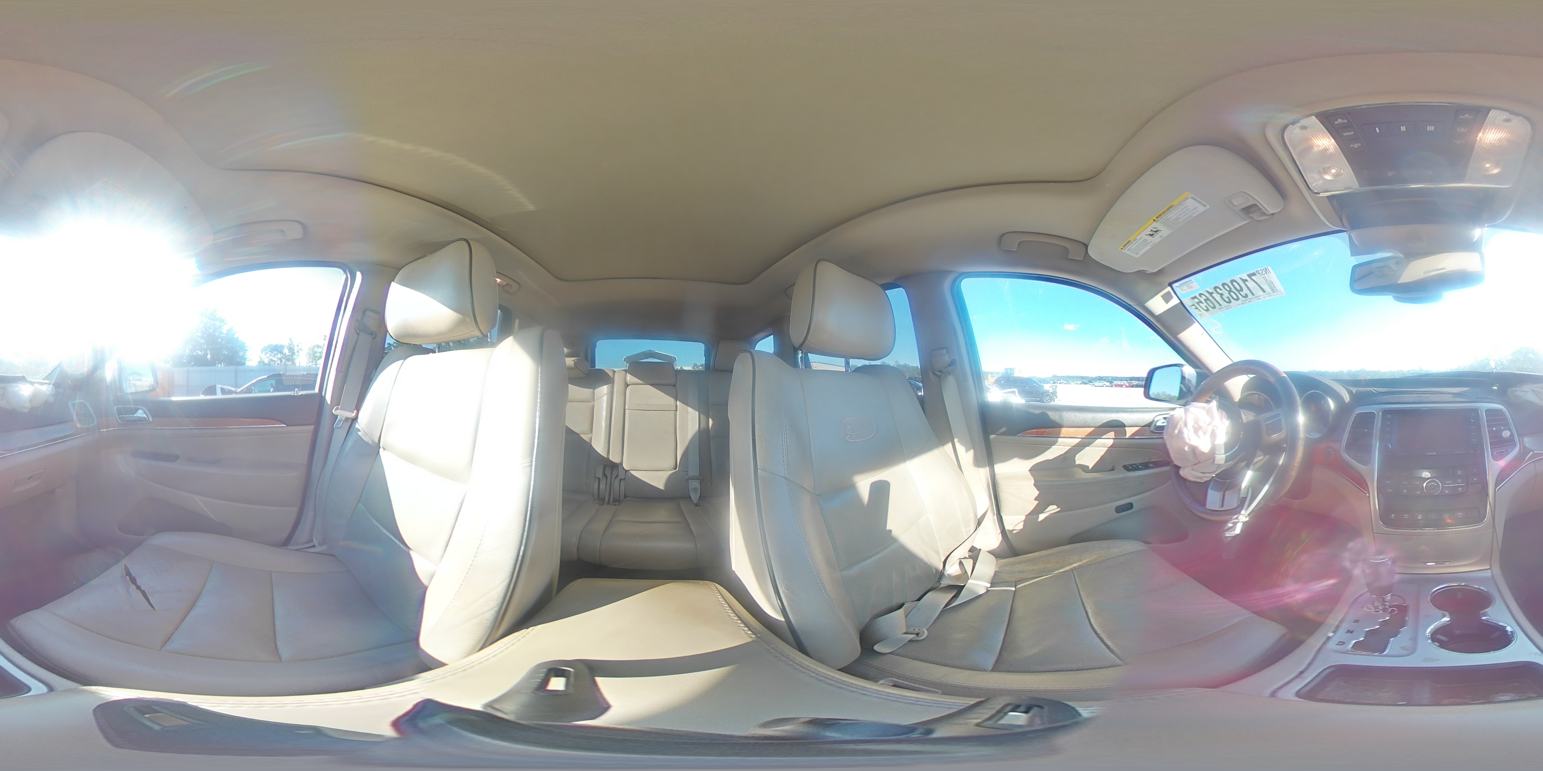 2012 Jeep Grand Cherokee Overland VIN: 1C4RJECT5CC363131 Lot: 71983165