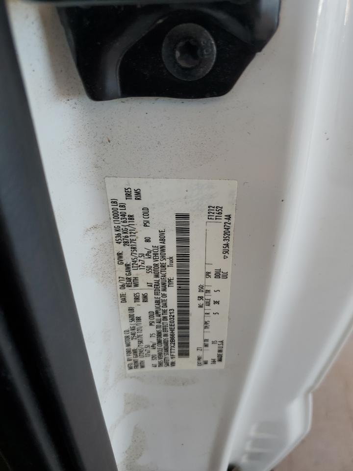 2017 Ford F250 Super Duty VIN: 1FT7X2B66HEE03213 Lot: 80925165