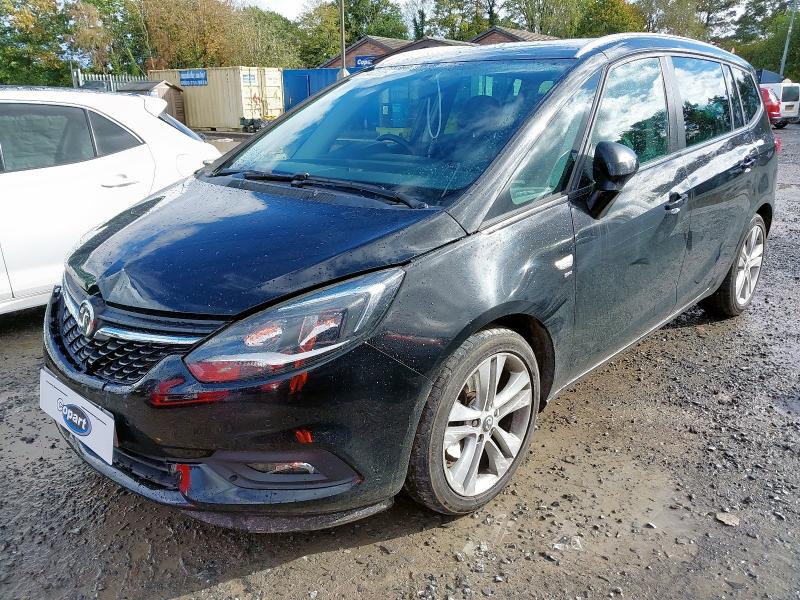 2017 VAUXHALL ZAFIRA for sale at Copart WOLVERHAMPTON