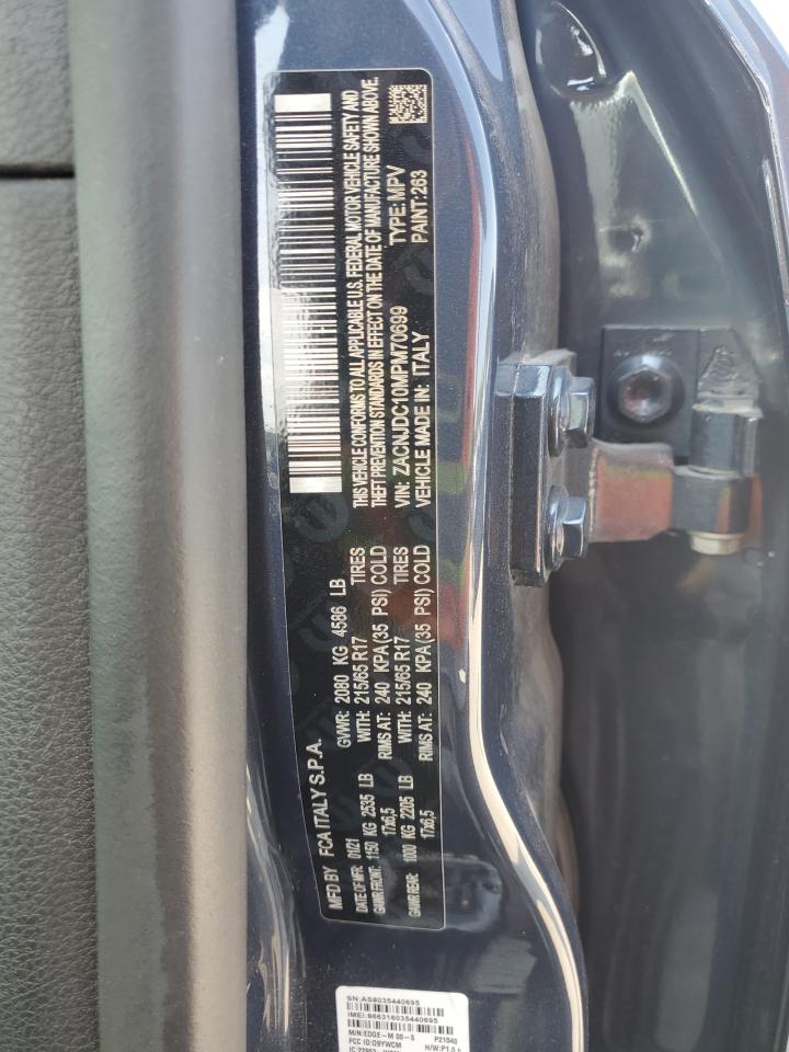 2021 Jeep Renegade Trailhawk VIN: ZACNJDC10MPM70699 Lot: 71237325