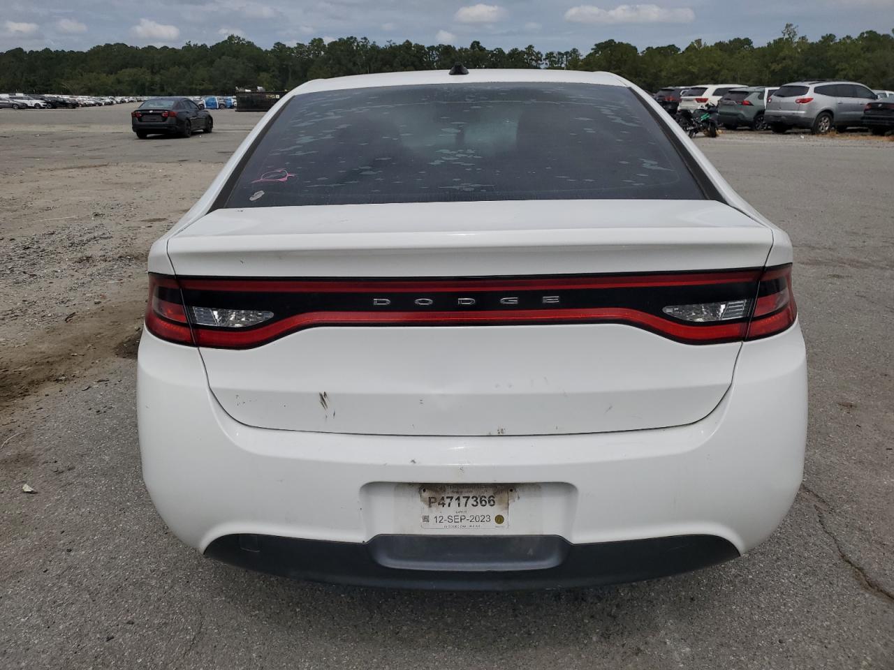 2015 Dodge Dart Sxt VIN: 1C3CDFBB2FD222015 Lot: 81577865