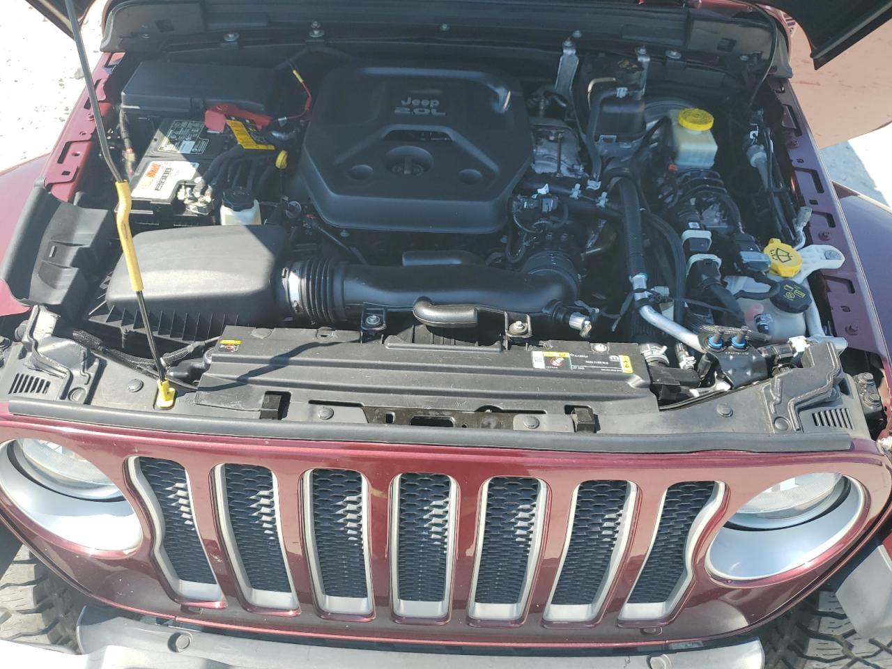 2021 Jeep Wrangler Unlimited Sahara VIN: 1C4HJXEN9MW613394 Lot: 81188875