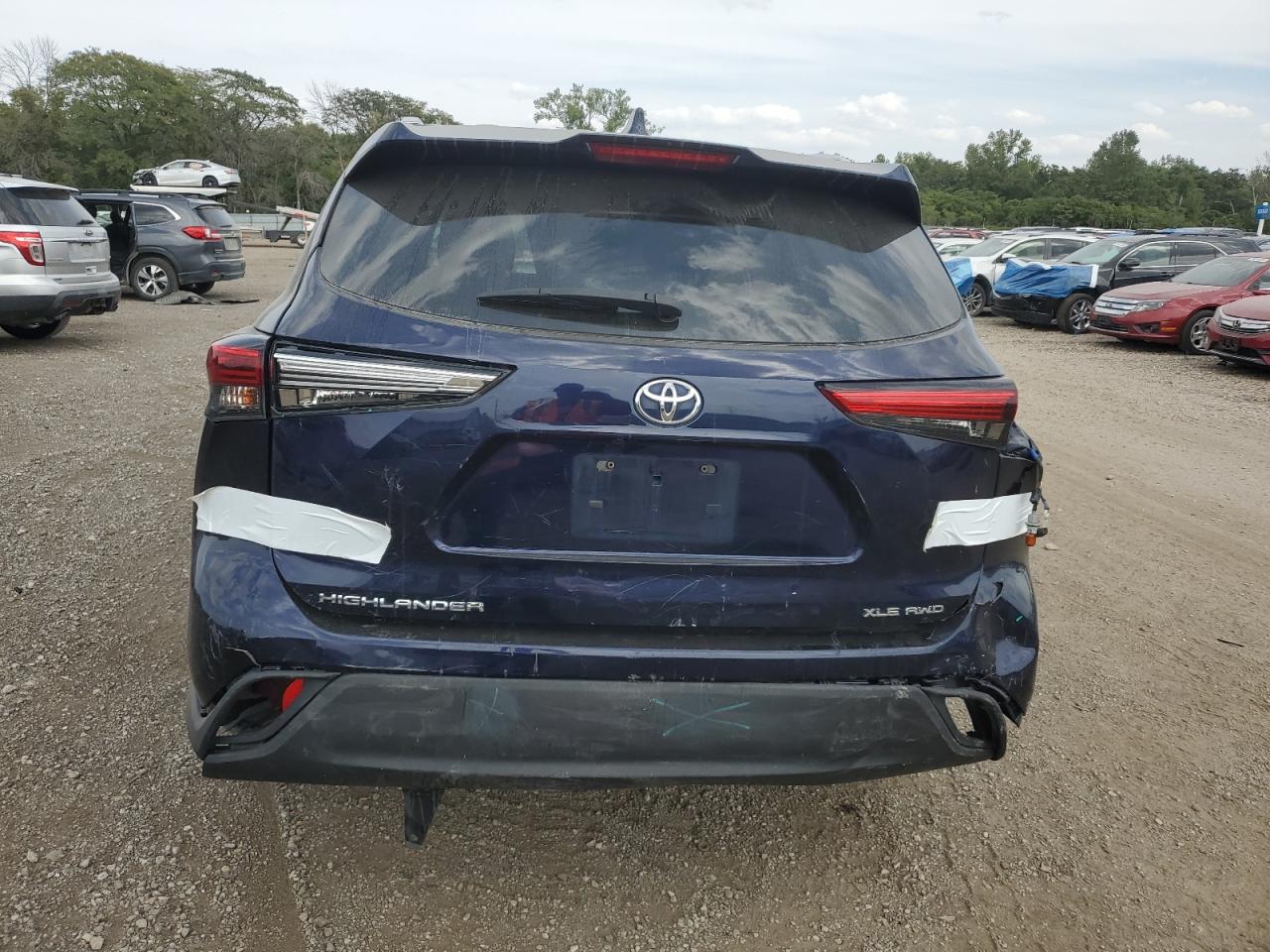 2021 Toyota Highlander Xle VIN: 5TDHZRBH7MS085549 Lot: 84583775