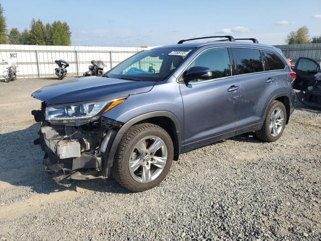  TOYOTA HIGHLANDER 2018 Синий